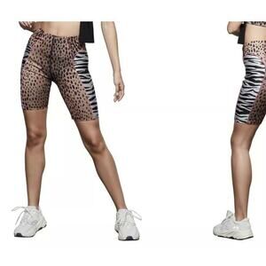 Good American The Electric Feel Bicycle Shorts Size 0